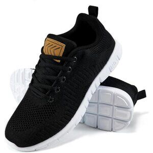 ⚡Women Black 3D Mesh Upper Comfortable Lightweight Breathable Walking Sneaker